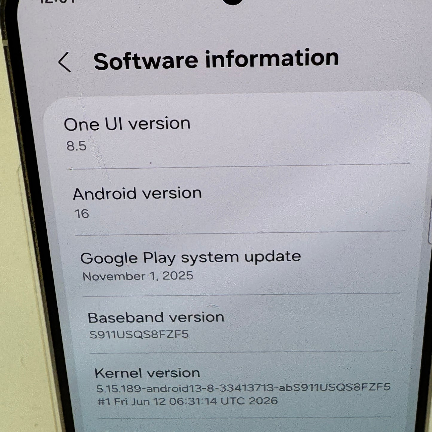 Verizon Samsung Galaxy S23 8GB RAM 128GB SM-S911U Cream