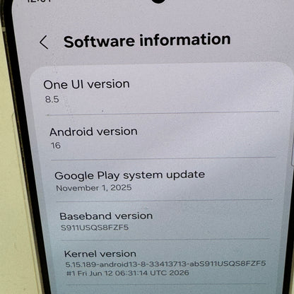 Verizon Samsung Galaxy S23 8GB RAM 128GB SM-S911U Cream