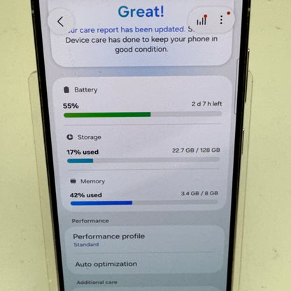 Verizon Samsung Galaxy S23 8GB RAM 128GB SM-S911U Cream
