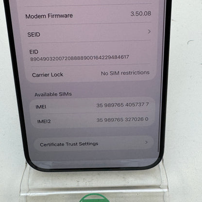 Factory Unlocked Apple iPhone 15 Pro Max 1TB Black Titanium MU6F3LL/A