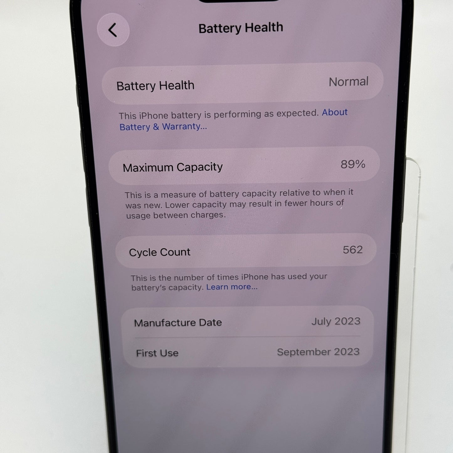 Factory Unlocked Apple iPhone 15 Pro Max 1TB Black Titanium MU6F3LL/A