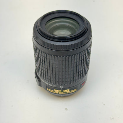 Nikon AF-S DX NIKKOR 55-200mm f/4.5-5.6 G ED Auto & Manual Lens F