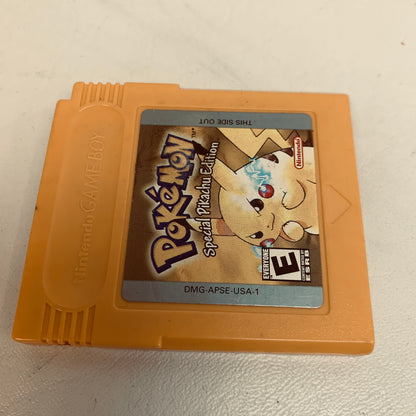 Pokemon Yellow Special Pikachu Edition Nintendo Game Boy Game Cartridge
