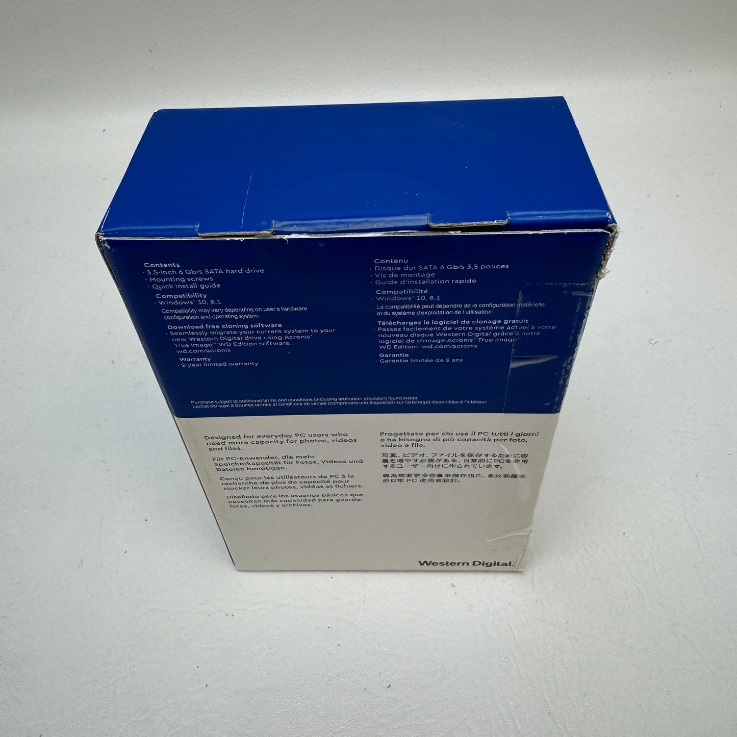 Western Digital WD 3.5" WD20EZBX 2TB SATA III 6Gbps HDD WD20EZBX-00AYRA0