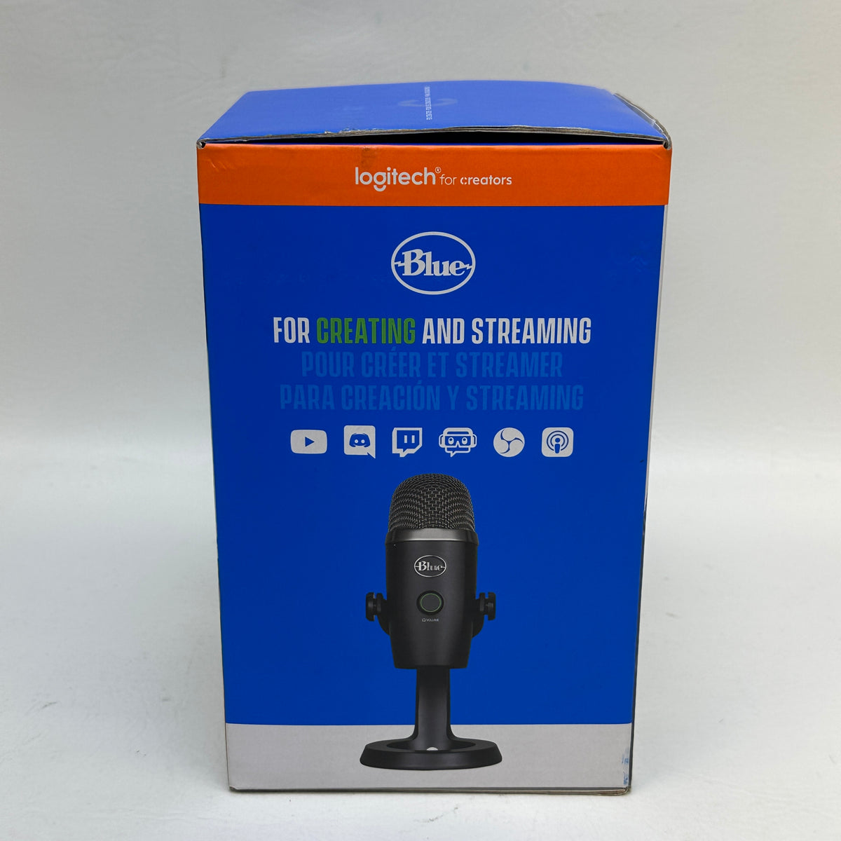 New Logitech Blue Yeti Nano Multi-Patter Large Diaphragm Condenser