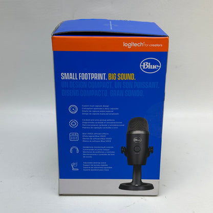 New Logitech Blue Yeti Nano Multi-Patter Large Diaphragm Condenser