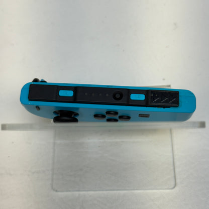 Nintendo Switch Joy-Con Left Controller HAC-015 Neon Blue OEM Wireless Gamepad