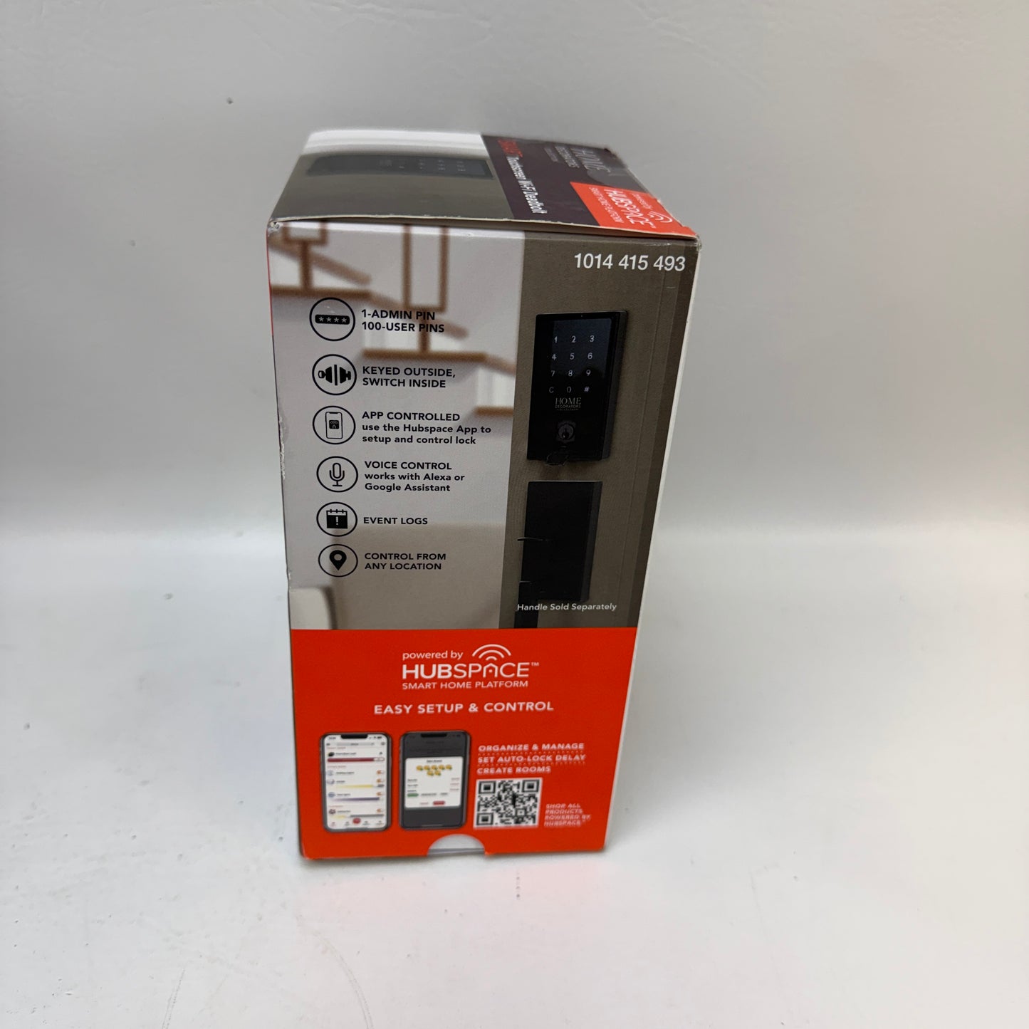 New Home Decorators Collection Wifi Smart Touchscreen Deadbolt 1014415493