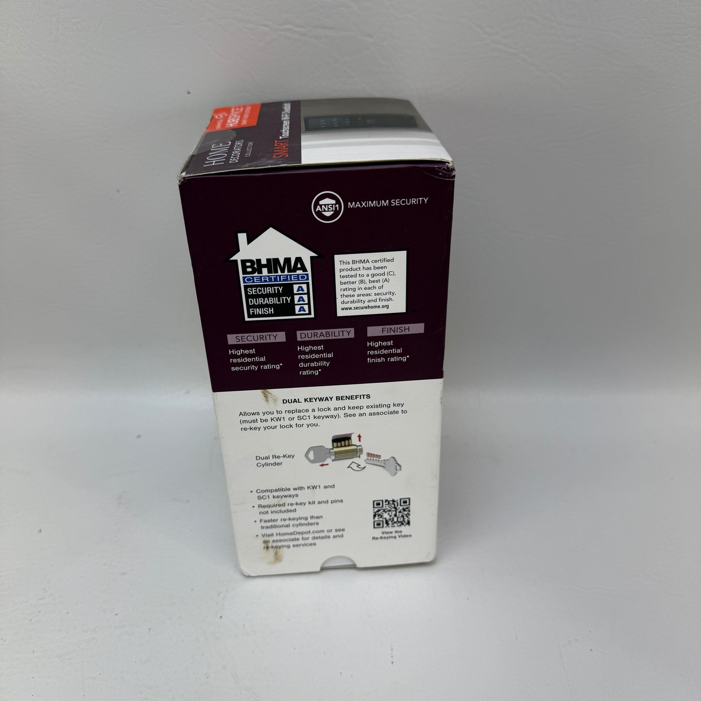 New Home Decorators Collection Wifi Smart Touchscreen Deadbolt 1014415493