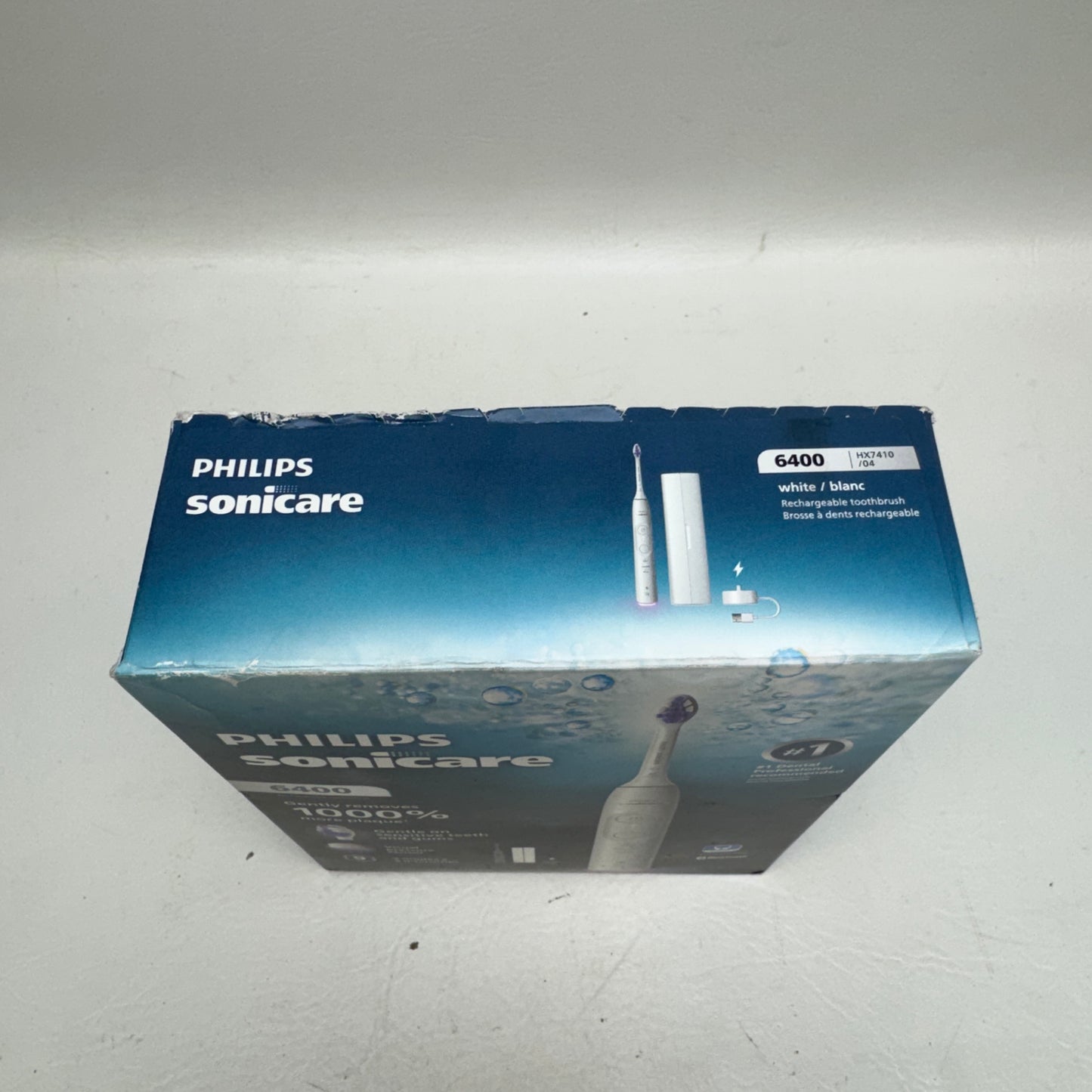 New Philips Sonicare 6400 Electric Toothbrush HX7410/04