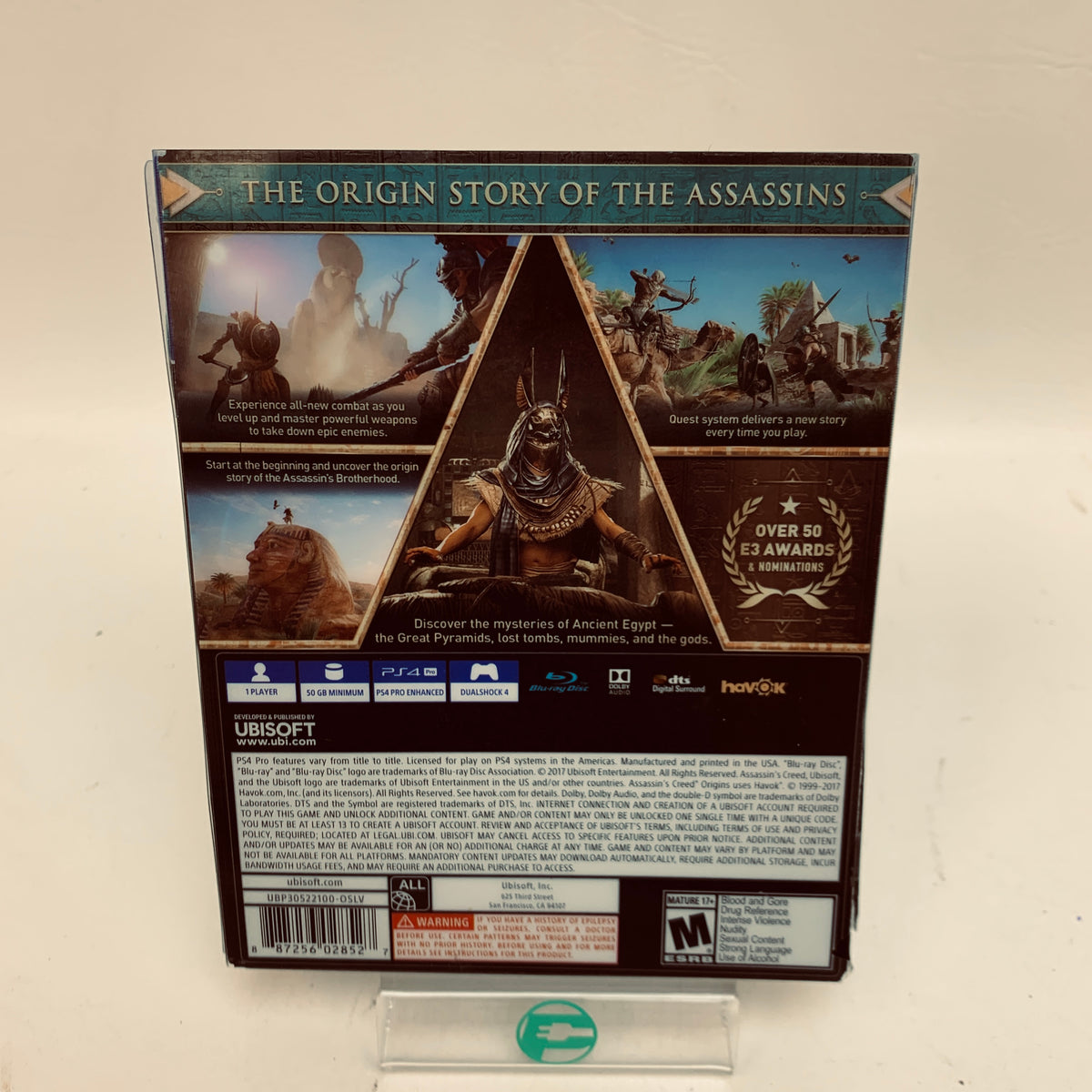 Assassin's Creed: Origins [Gold Edition] (Sony PlayStation 4 PS4, 2017)