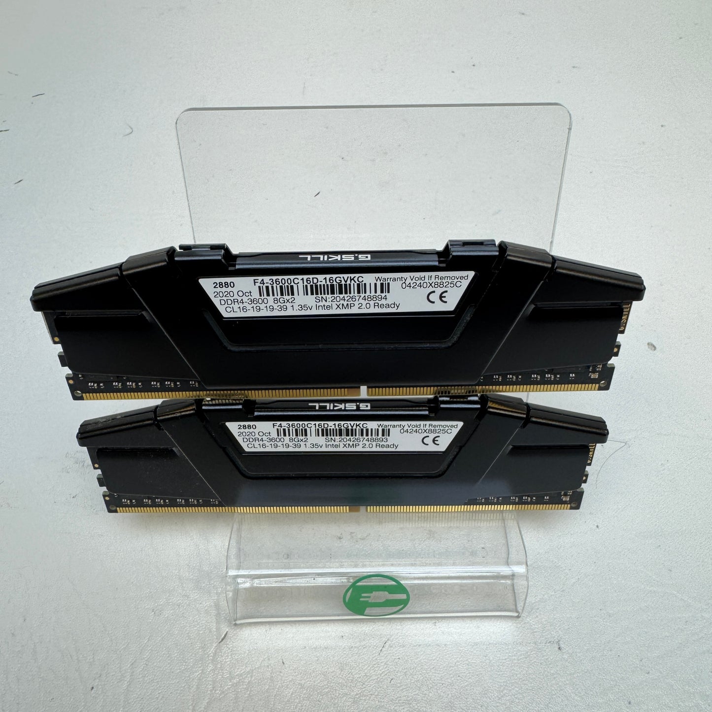 G.Skill Ripjaws V 16GB (2x8GB) RAM DDR4 3600MHz F4-3600C16D-16GVKC