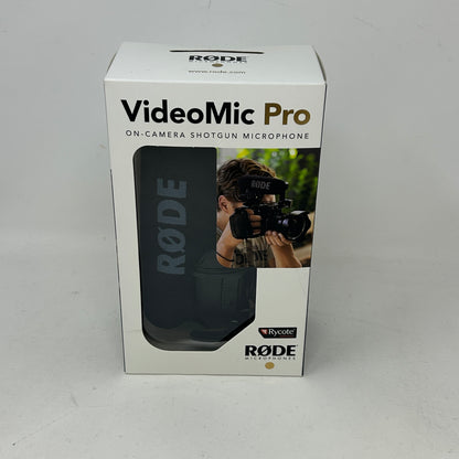 New RODE VideoMic Pro On-Camera Shotgun Microphone with Rycote Lyre Mount
