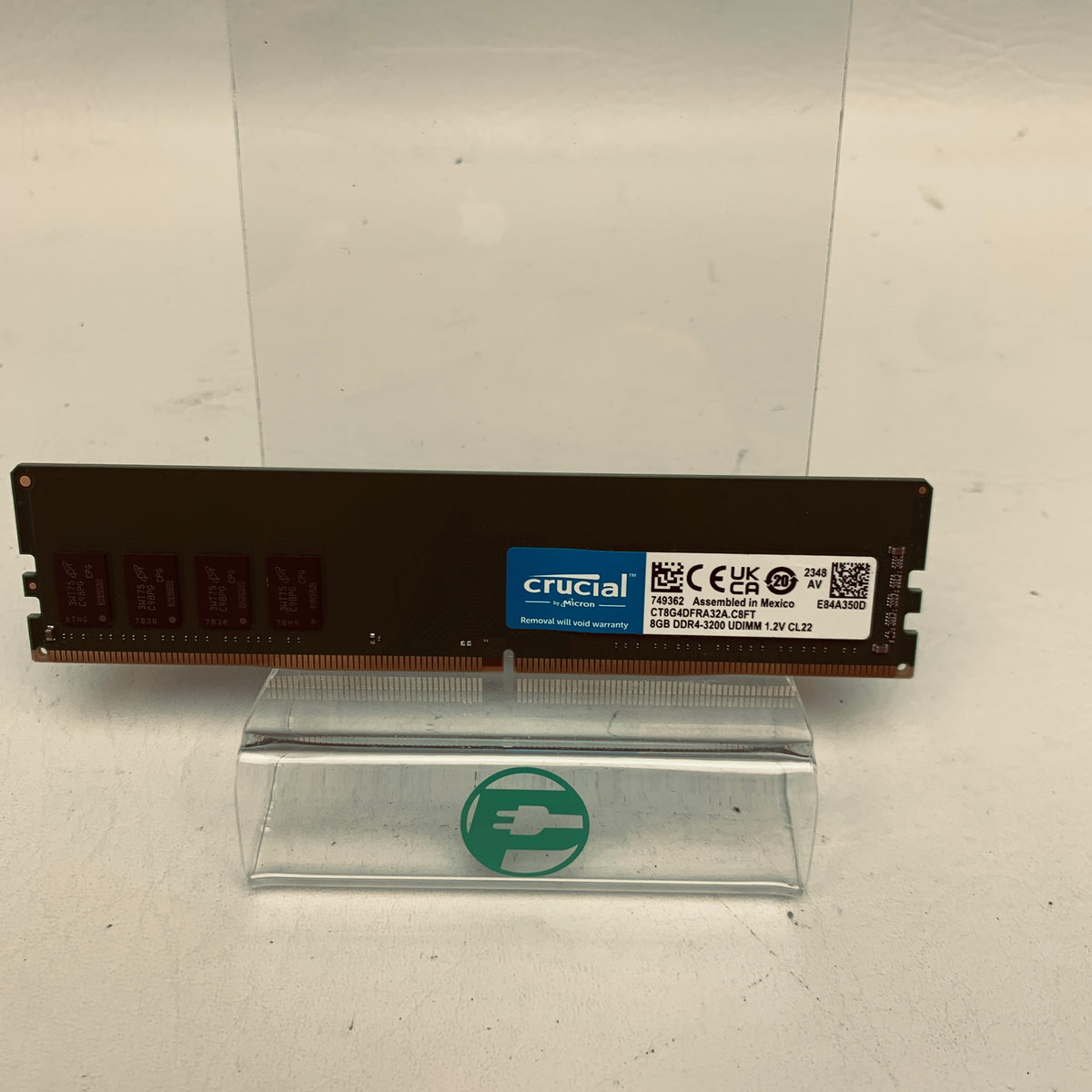 Crucial 8GB DDR4 3200MHz Desktop RAM UDIMM Memory Module CT8G4DFRA32A