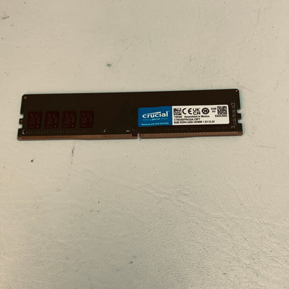Crucial 8GB DDR4 3200MHz Desktop RAM UDIMM Memory Module CT8G4DFRA32A