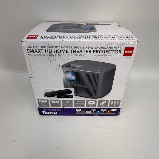 New RCA Smart HD Home Theater Projector Portable RPJ185