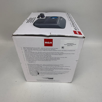 New RCA Smart HD Home Theater Projector Portable RPJ185