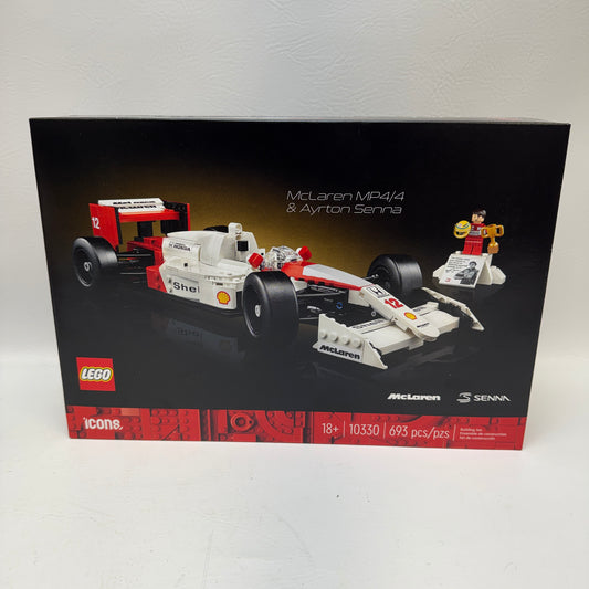 New Lego Icons - McLaren MP4/4 Ayrton Senna Car Set 10330