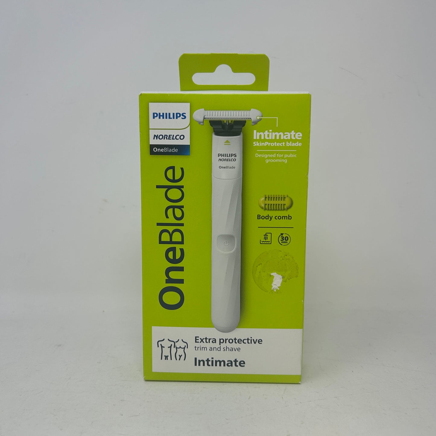 New Phillips Norelco OneBlade Intimate Body Groomer & Shaver QP1924/70