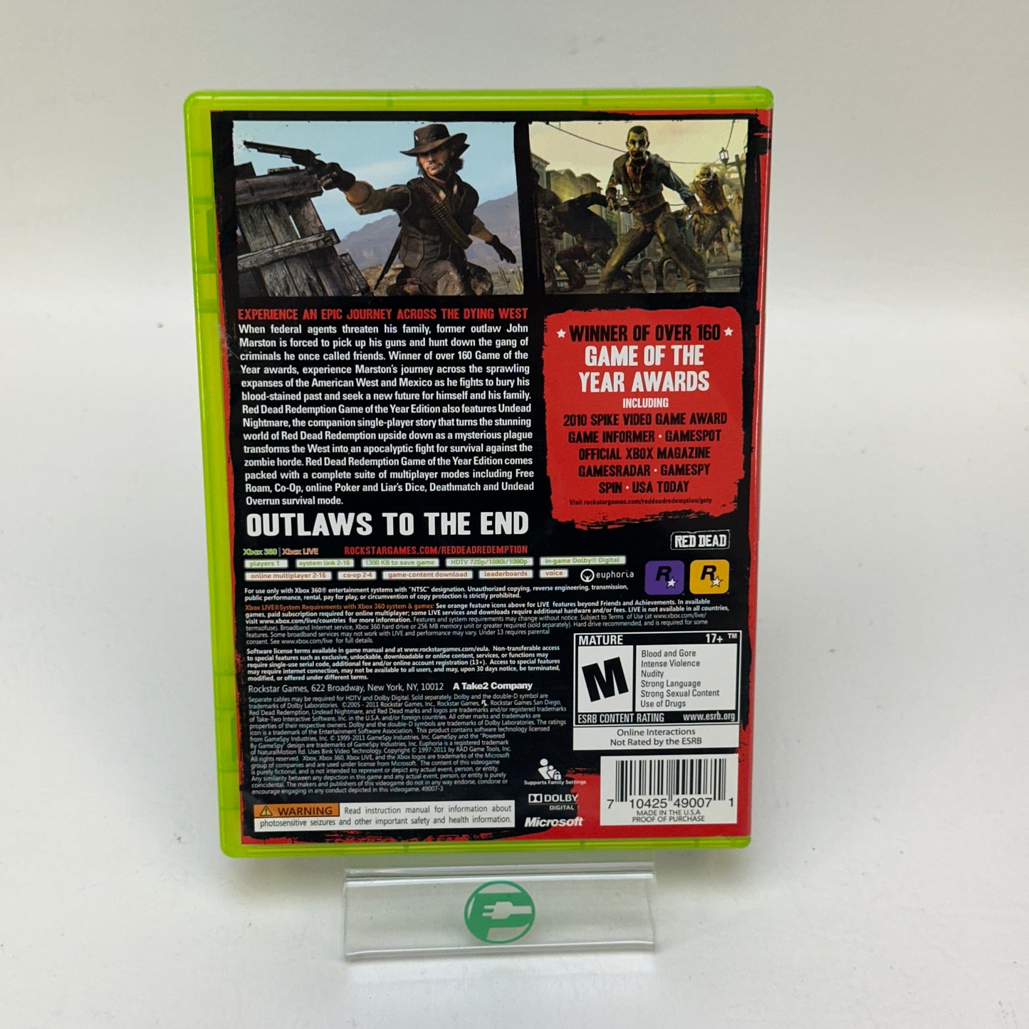 Red Dead Redemption [Game of the Year] (Microsoft Xbox 360, 2011)