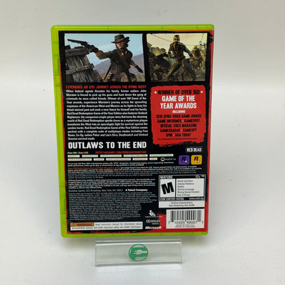 Red Dead Redemption [Game of the Year] (Microsoft Xbox 360, 2011)