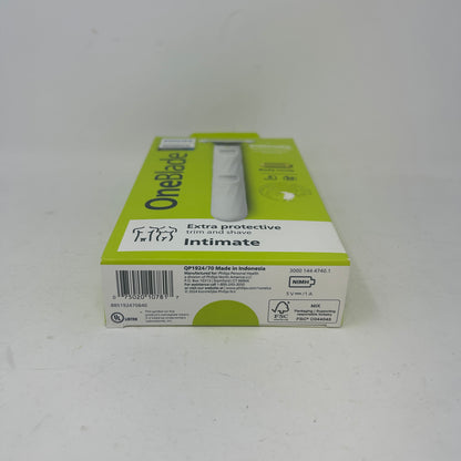 New Phillips Norelco OneBlade Intimate Body Groomer & Shaver QP1924/70
