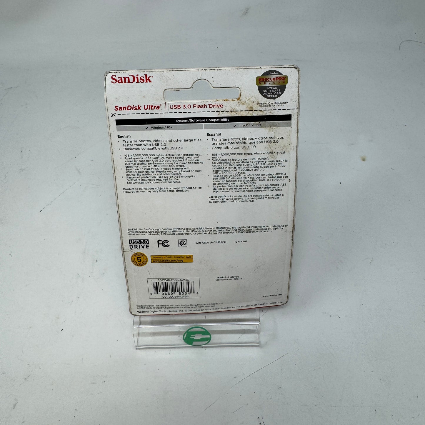 New SanDisk USB 3.0 Flash Drive USB Flash Drive  SDCZ48-256G-U46
