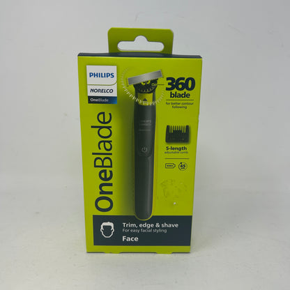 New philips Norelco OneBlade Face Hybrid Electric Trimmer and Shaver QP2724/70