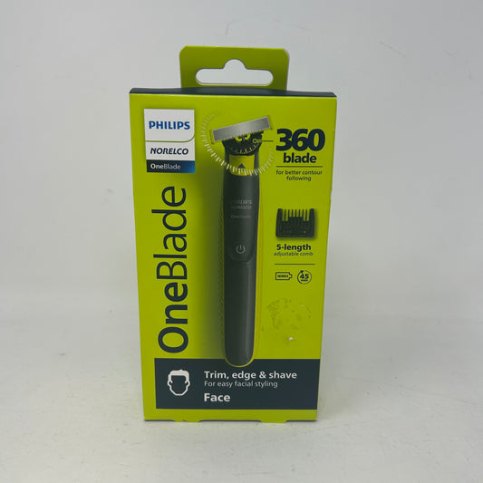 New philips Norelco OneBlade Face Hybrid Electric Trimmer and Shaver QP2724/70
