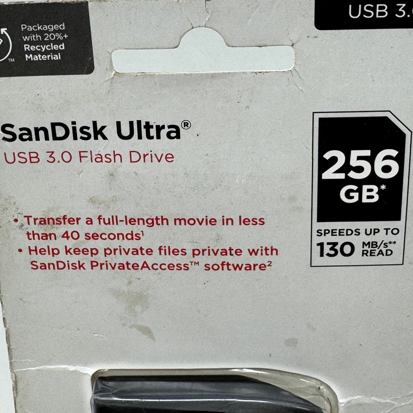 New SanDisk USB 3.0 Flash Drive USB Flash Drive  SDCZ48-256G-U46