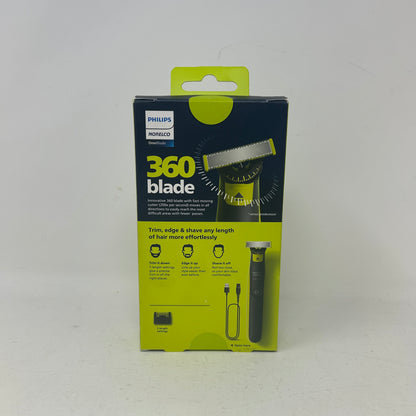 New philips Norelco OneBlade Face Hybrid Electric Trimmer and Shaver QP2724/70