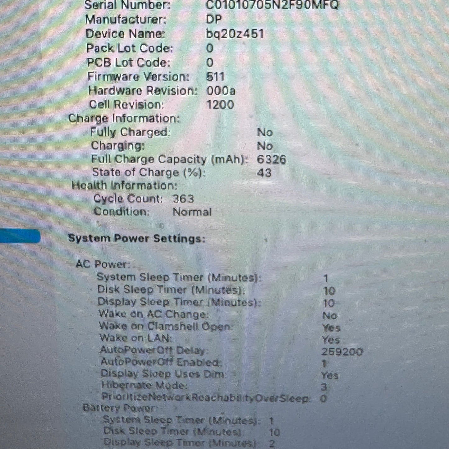 2017 Apple MacBook Air 13.3" i5 1.8GHz 4GB RAM 128GB SSD Silver A1466