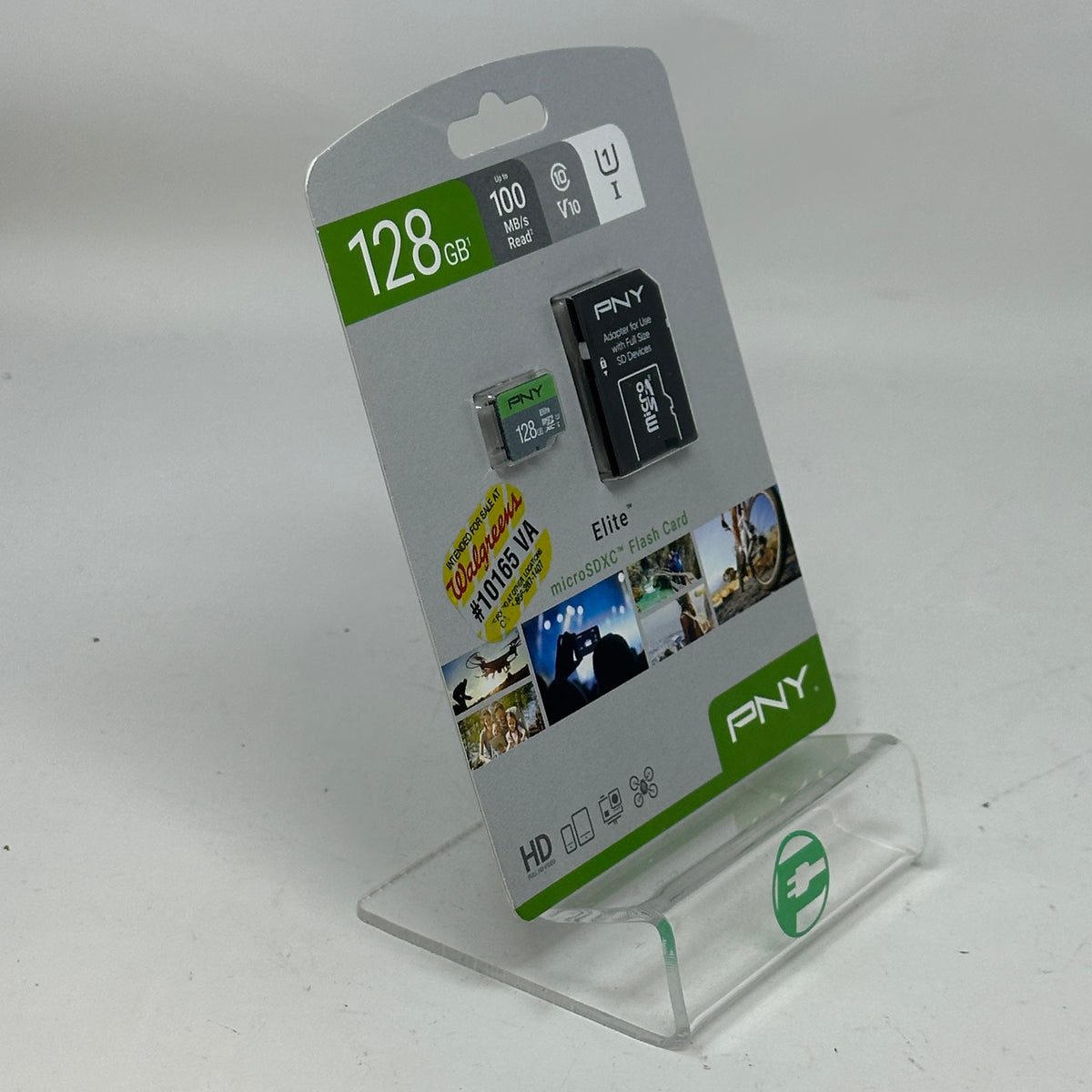 New PNY microSDXC Elite 128GB UHS-I  P-SDUX128U185GW-GE