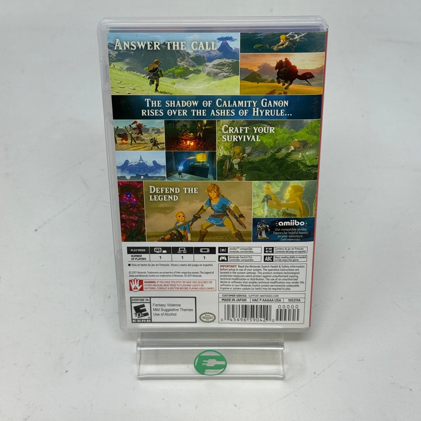 Zelda Breath of the Wild (Nintendo Switch, 2017)