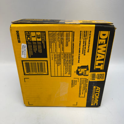 New DeWalt DCN623B 20V MAX ATOMIC Brushless 23 Ga Pin Nailer Cordless