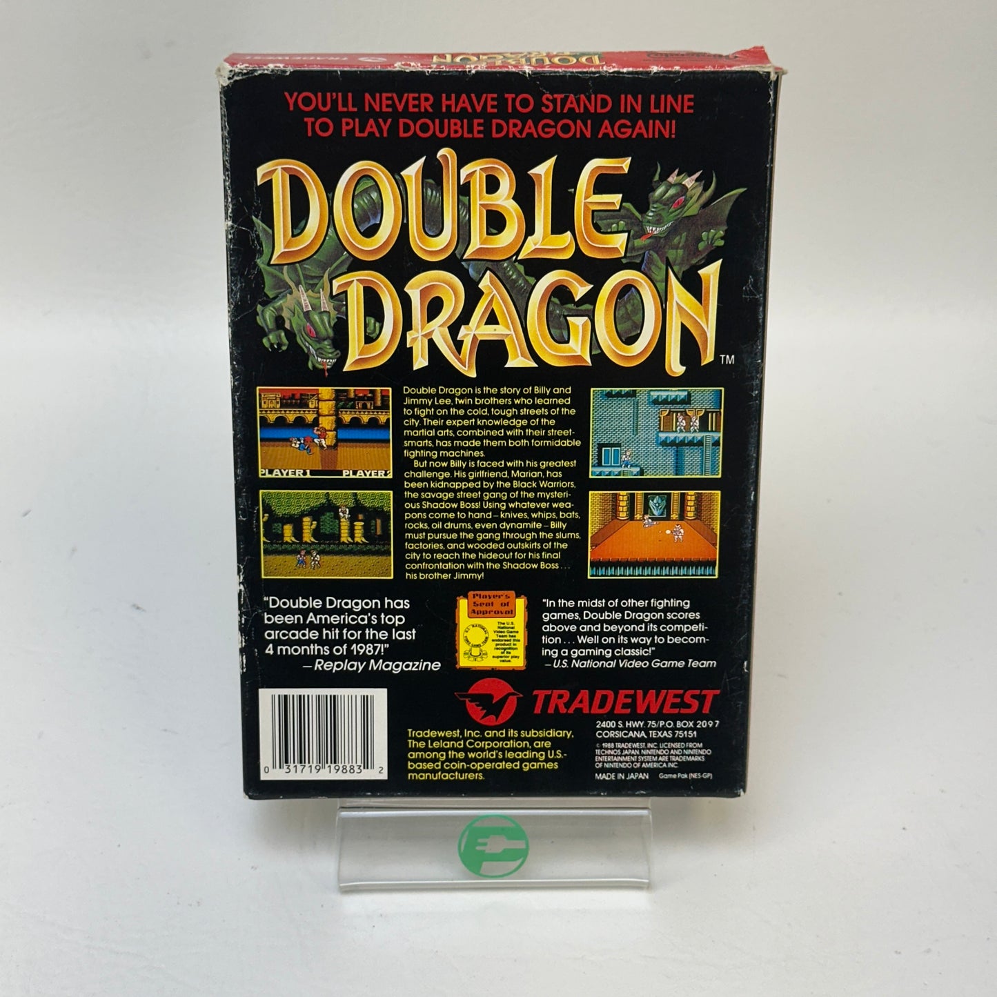 Double Dragon (Nintendo NES, 1988)
