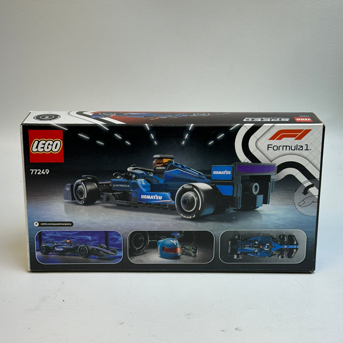 New LEGO Williams Racing FW46 77249 Speed Champions Formula 1 263pcs