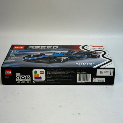 New LEGO Williams Racing FW46 77249 Speed Champions Formula 1 263pcs
