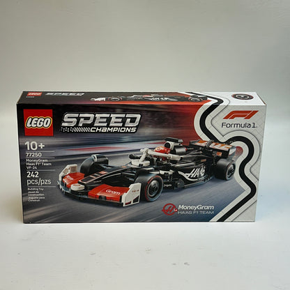 New LEGO Haas F1 VF-24 Race Car 77250 Speed Champions Black Building 242pcs