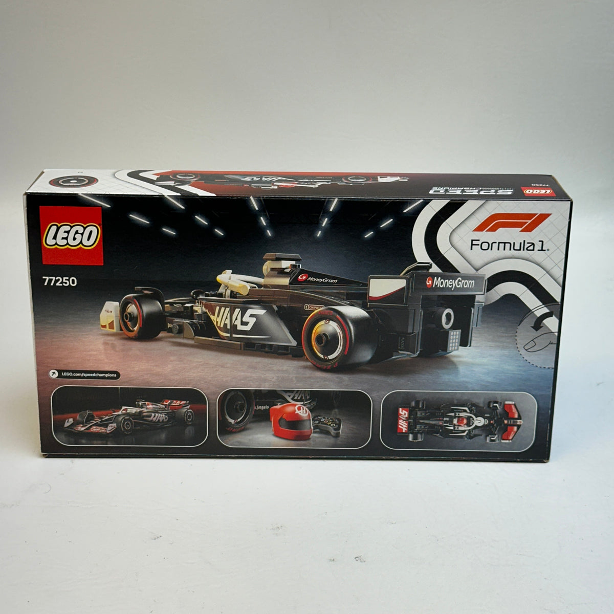 New LEGO Haas F1 VF-24 Race Car 77250 Speed Champions Black Building 242pcs