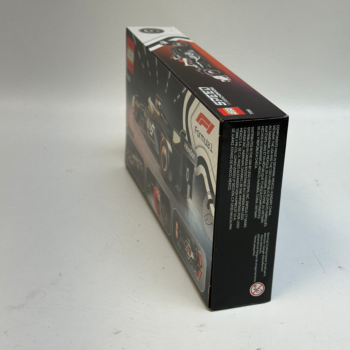 New LEGO Haas F1 VF-24 Race Car 77250 Speed Champions Black Building 242pcs