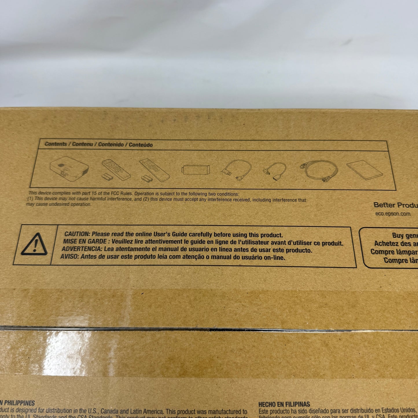 Epson EpiqVision Flex CO-FH02 Full HD 1080P Smart Portable Projector HA85A