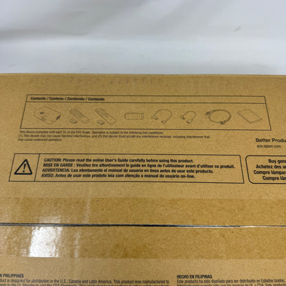 Epson EpiqVision Flex CO-FH02 Full HD 1080P Smart Portable Projector HA85A