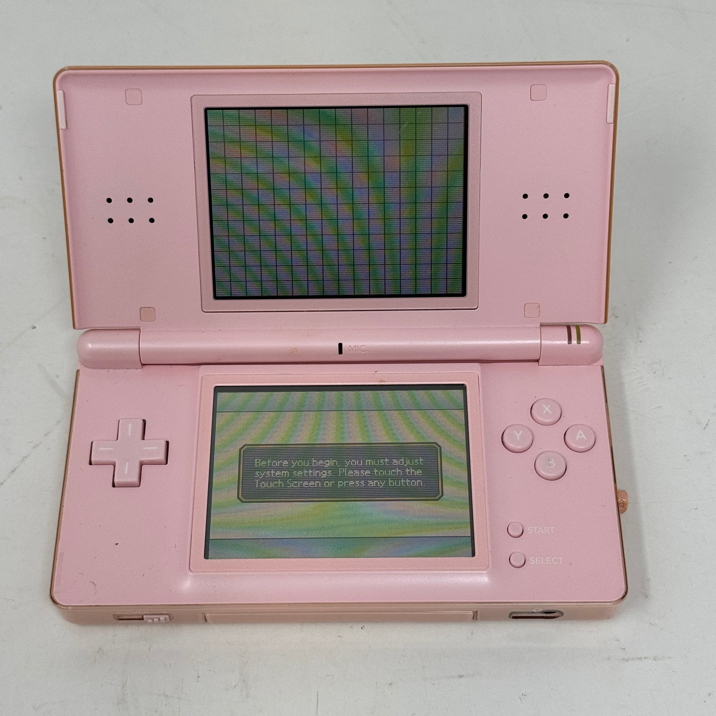 Nintendo DS Lite Handheld Game Console USG-001 Pink