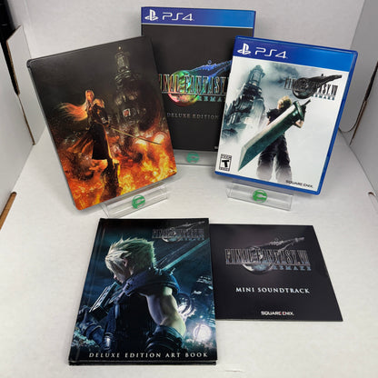 Final Fantasy VII Remake [Deluxe Edition] (Sony PlayStation 4 PS4, 2020)