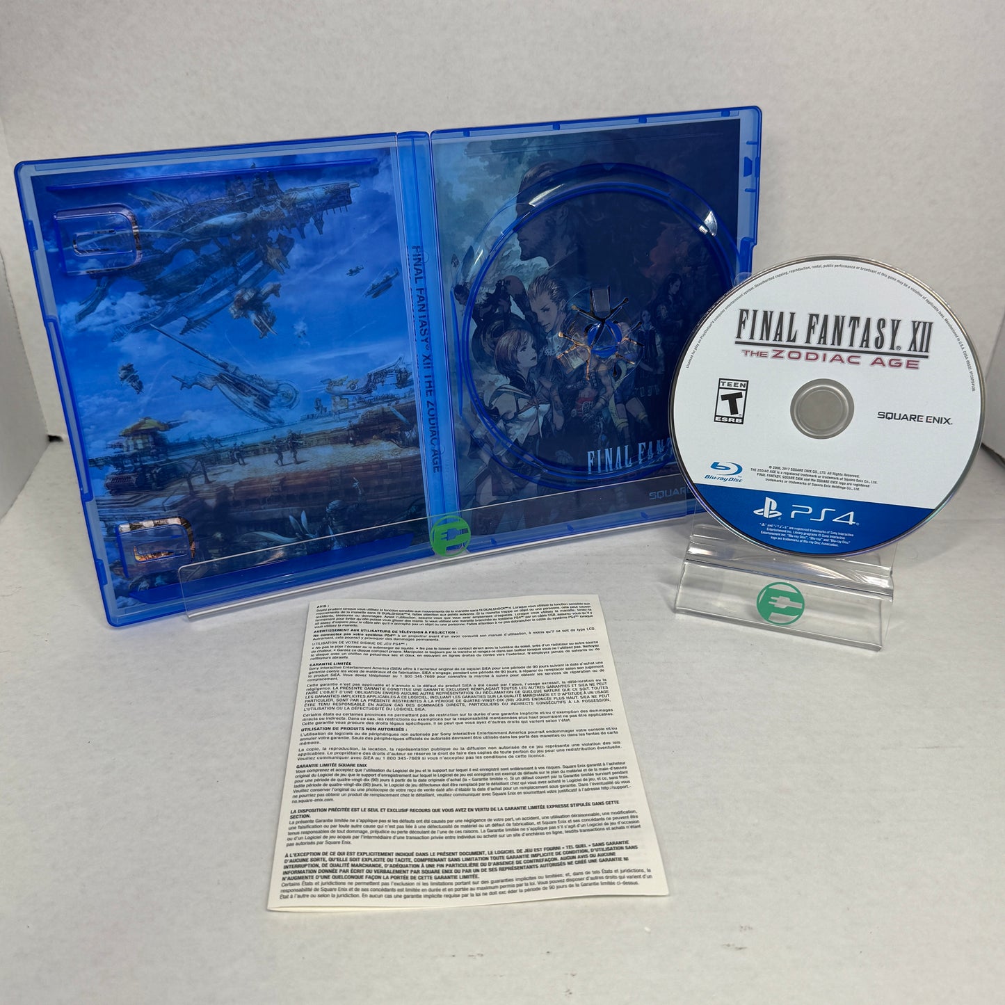 Final Fantasy XII: The Zodiac Age (Sony PlayStation 4 PS4, 2017)