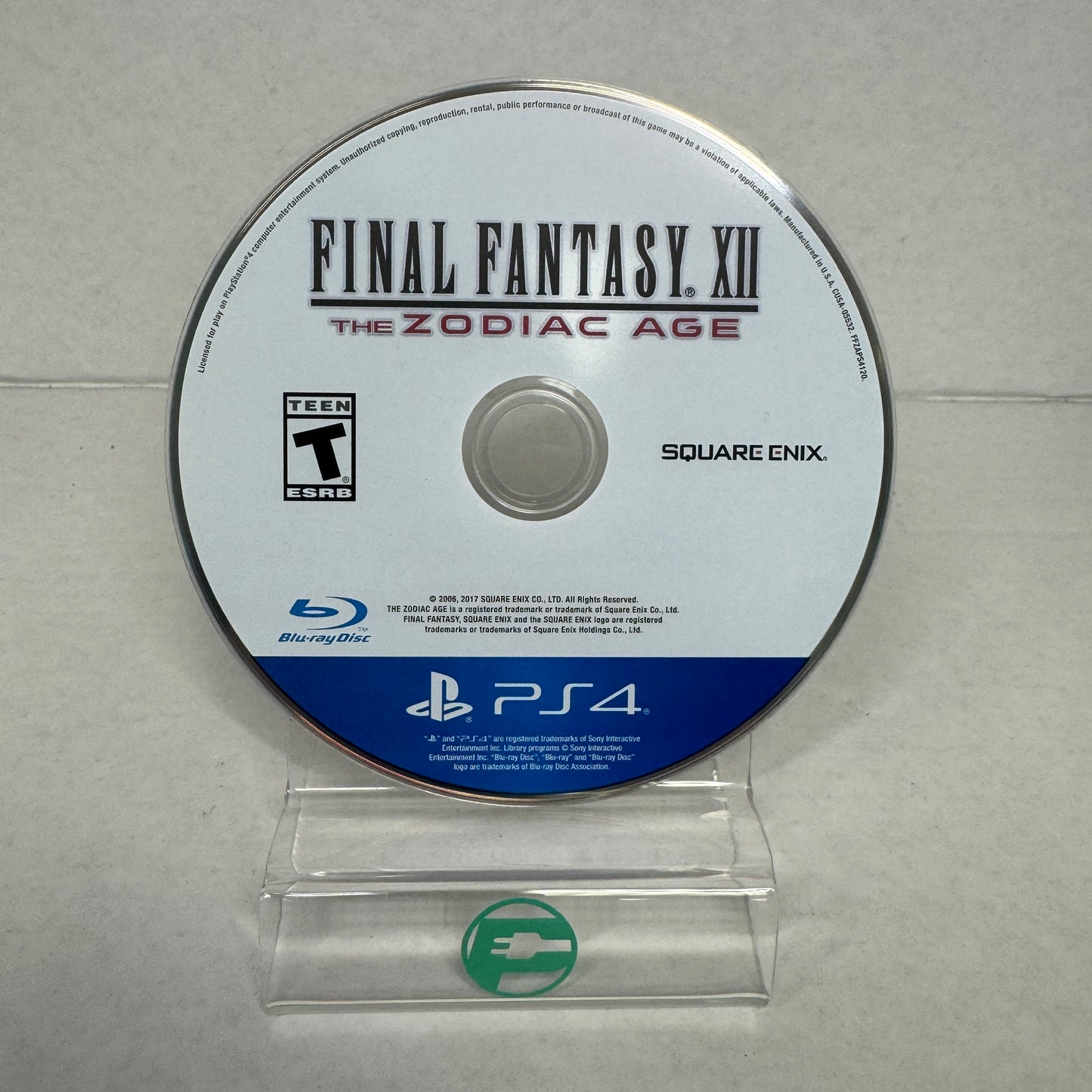 Final Fantasy XII: The Zodiac Age (Sony PlayStation 4 PS4, 2017)
