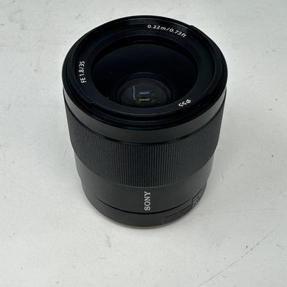 Sony FE 35mm f/1.8 E-mount Standard / Prime SEL35F18F Auto & Manual Lens