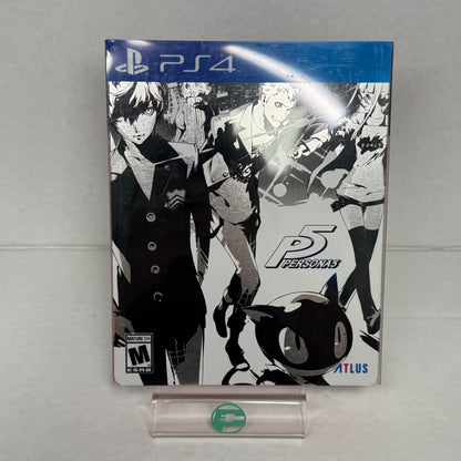 Persona 5 [Steelbook Edition] (Sony PlayStation 4 PS4, 2017)