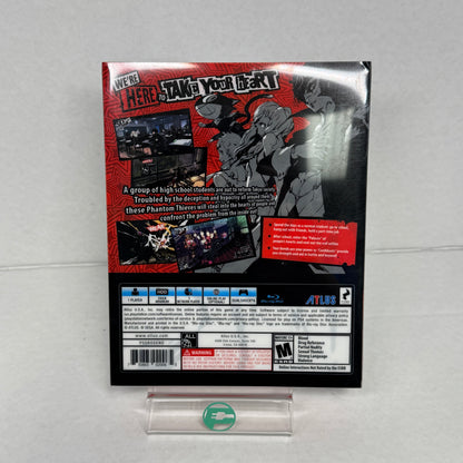 Persona 5 [Steelbook Edition] (Sony PlayStation 4 PS4, 2017)